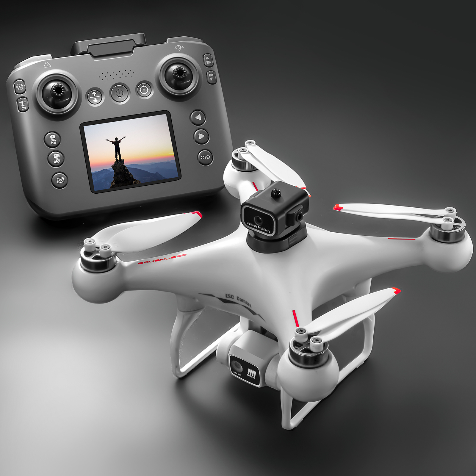 ZNLYRION S116 RC Drone Brushle - Drone Aerial Photography recension och pris