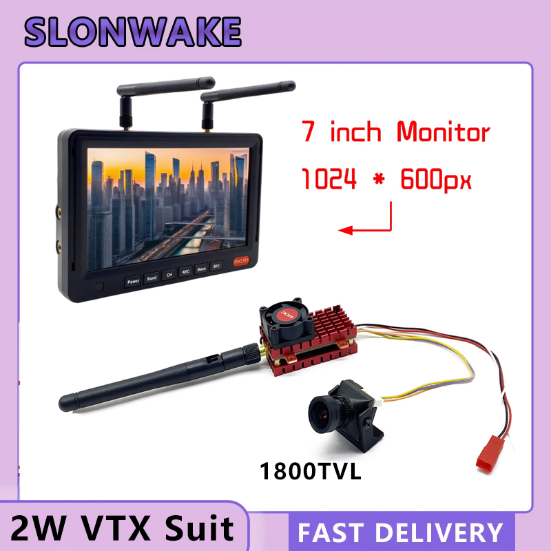 SLONWAKE 5.8G 2W VTX FPV 1800T - Drone Aerial Photography recension och pris