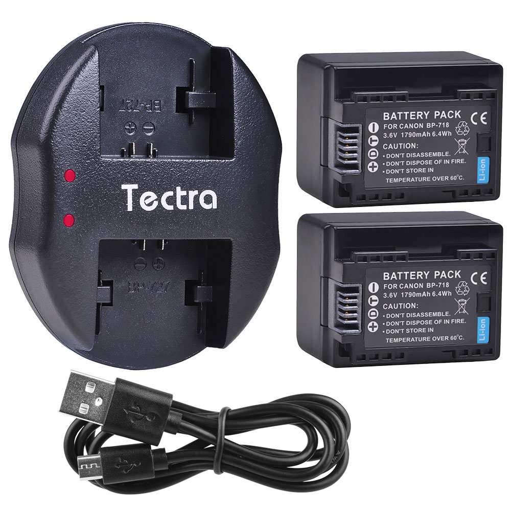 2pcs 1790mAh BP-718 BP718 Li-i - Canon Camera Eos R50 recension och pris