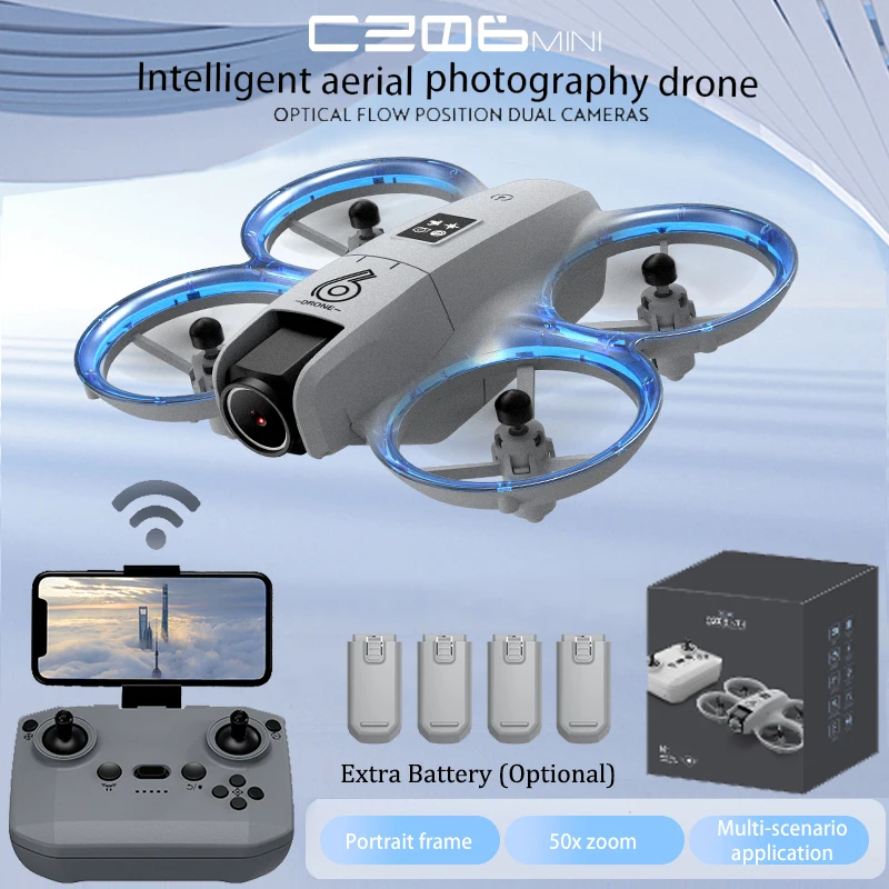 CZ06 Mini RC Quadcopter Drone  - Drone Lidar recension och pris