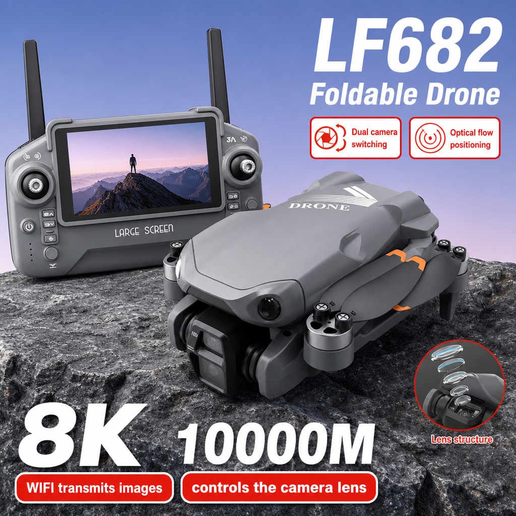 Aerial Photo LF682 Drone 8K HD - Drone Aerial Photography recension och pris