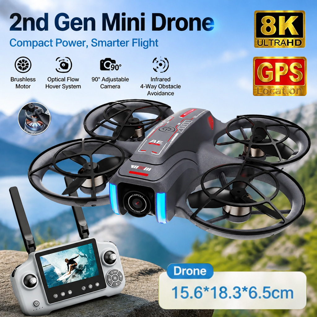 New 2nd AE21 GPS Drone Profess - Drone Multispectral recension och pris